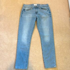 Men’s Frame L’Homme Slim Jeans in Amour, size 33